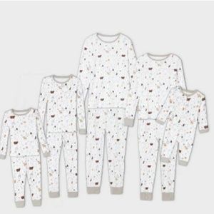 Women's Cabin Print Matching Family PJ XS